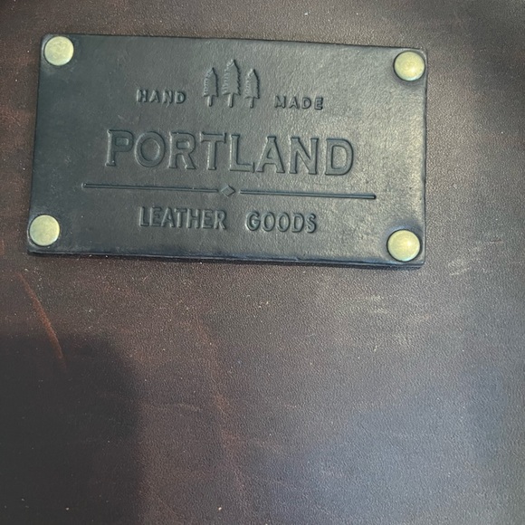 Classic Dark Brown Leather Tote Bag - Picture 4 of 5